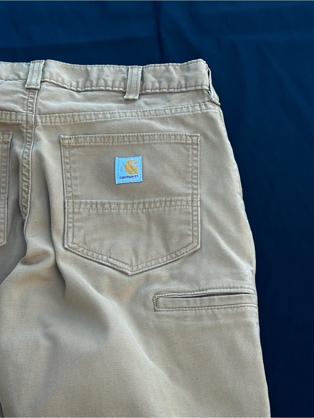 Carhartt Relaxed Fit Canvas Work Pants | Khaki | Men’s 32x30